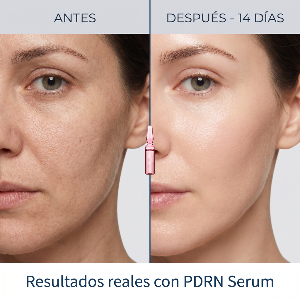 KOEC PDRN Vitamin Glowing Facial Ampoule | Serum ADN de Salmón Anti-Edad | K-Beauty Coreano 30ml